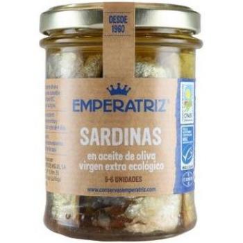 Sardines Emperatriz à l'Huile d'Olive Bio 190g