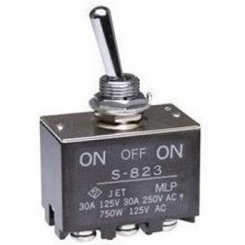 NKK S823 On/Off/On Toggle Switch 125V AC 30A