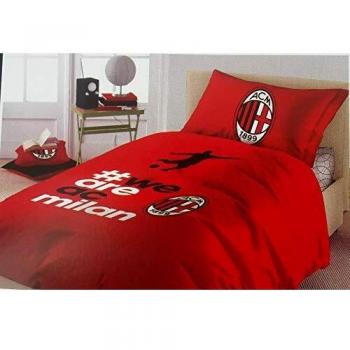 Letti Ufficiali Milan – Set Completo in Cotone 100%