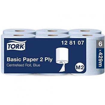 Blue Tork M2 Centre Feed Wiping Basic Paper Plus Towel Roll