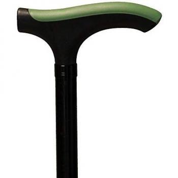 Bastón de paseo muletilla aluminio extensible T-handle Advance azul