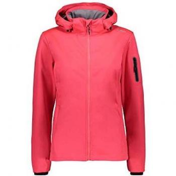 CMP Damen-Outdoor-Softshell Jacke 39A5016 Gloss 50, Zip Hood