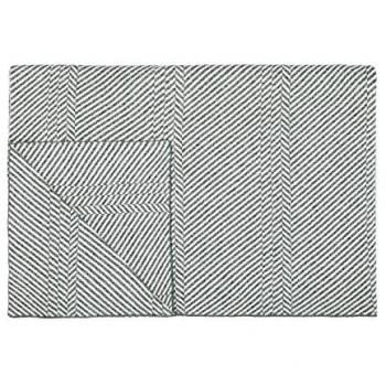 Marc O'Polo Riks Plaid in Grau – 130 × 170 cm