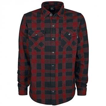 Camicia Globe Heavyweight Vintage Industries Rossa S
