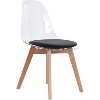 Sedia DKD Home Decor Nero Natural Color