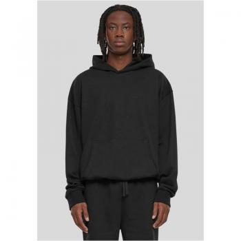 Urban Classics Black Light Terry Hooded Sweater for Men