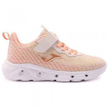 Zapatillas de Niña Joma con Luces Beige