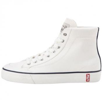 Levi's Damen Sneakers LS2 S Mid aus Stoff in Weiß, Größe 36
