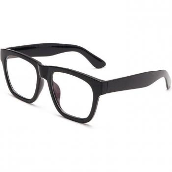 MARC Oversized Transparent Square Reading Glasses