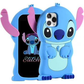 Fundas de Silicona Suave Lilo Stitch para iPhone 11 Pro Max