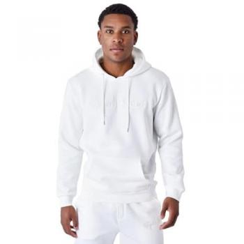 Sudadera con capucha bordada Project X Paris blanca para hombre