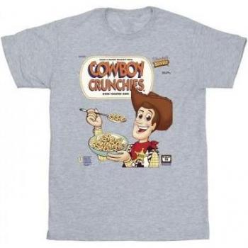 Disney Toy Story Woody Cowboy Crunchies T-Shirt für Männer in Grau
