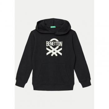 Regular Fit Benetton Sweatshirt Schwarz – Modell 3J68C203N