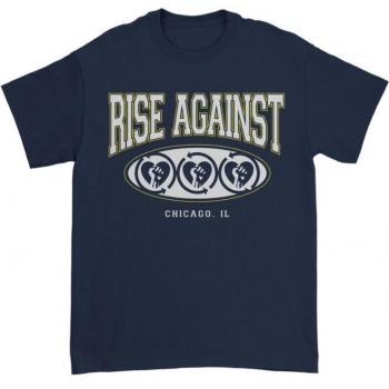 Rise Against T-Shirt “HC Old School” – Navy – Herren – L