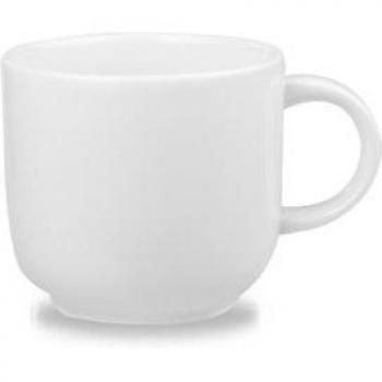 Weiße Porzellan Tasse Churchill Bubble 34,08 cl