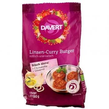 Davert Linsen-Curry Patties
