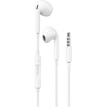 Auriculares Dudao X14PRO para música portátil con jack 3.5 mm blanco