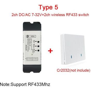 Interruptor Wifi AllbeAi Tuya DC5V 12V 24V 32V