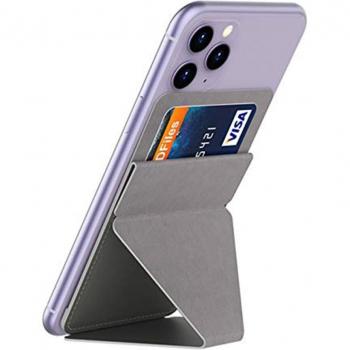 Support de bureau pliable pour téléphone avec boucle magnétique et mains libres