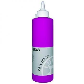 Lukascryl Terzia 500 ml Peinture Acrylique Rouge