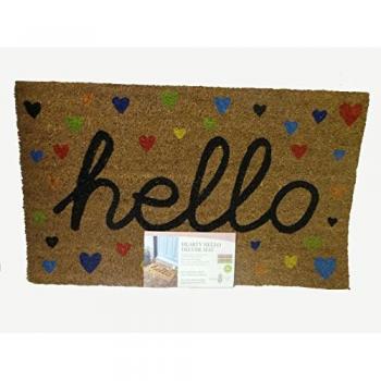 Coir “Hello” Hearty Garden Entry Mat