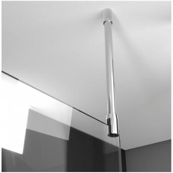 Barre de stabilisation au plafond LEDA pour parois 5-6 et 8 mm