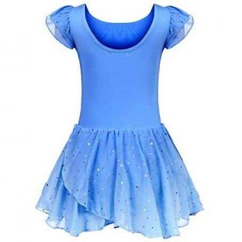 Trudge Blue Ballet Suit for Girls