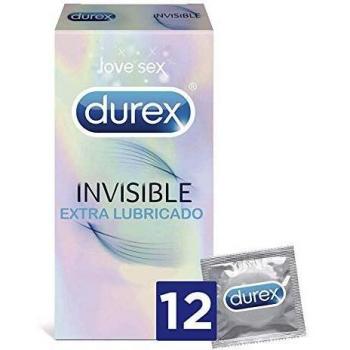 Durex Extra Sensation Invisible Lubricated 12