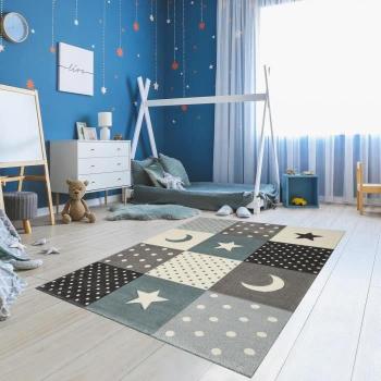 Tapis 120x170 cm MINIKIDS 2 Bleu