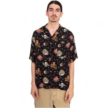 Camisa Element Resort para hombre en color negro