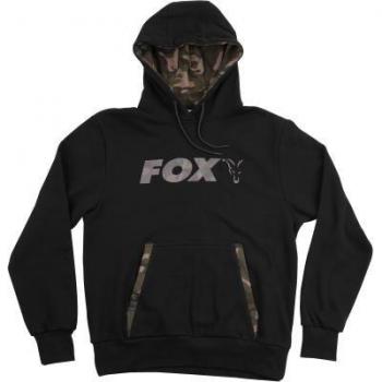 Sudadera Hombre Fox Negra con Estampado