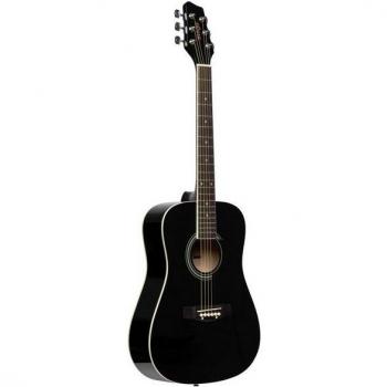 SA20D 3/4 BK – Schwarze Dreadnought Akustikgitarre