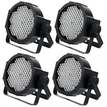 4 x Showlite FLP-144W Flatline Panel LED Scheinwerfer SET