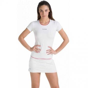 Falda de Deporte Duruss para Mujer con Short Interior, Blanco, XL