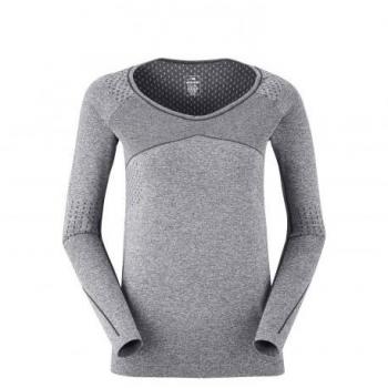 Eider Skin LS Tee W T-Shirt Femme, Gris Nuageux, FR : S