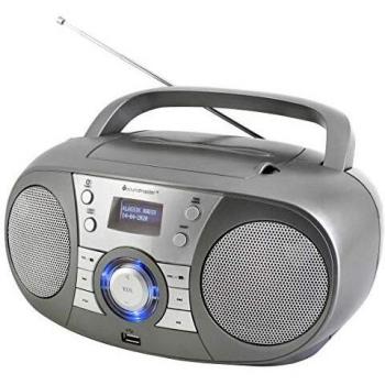 Soundmaster SCD1800TI (FM, DAB+, Bluetooth), Radio, Silber