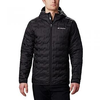 Chaqueta de plumas con capucha Columbia Delta Ridge, Hombre, Negro