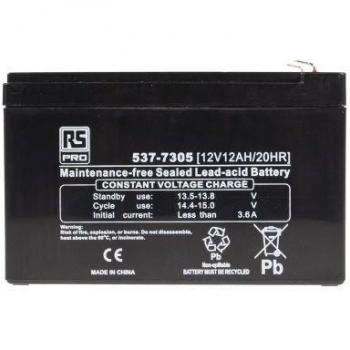 RS Pro Lead‑Battery 12 V 12 000 mAh