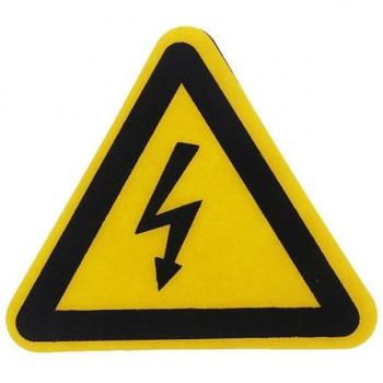 Electrical Shock Warning Adhesive Labels