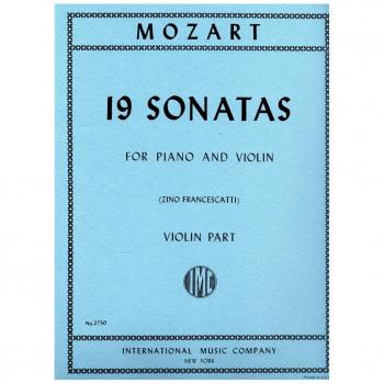 MOZART-Sonatas Completas para Violin y Piano (Francescatti/Schnabel)