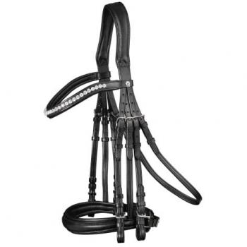 Brida Waldhausen X-Line Doble Suave Negra
