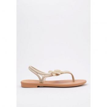 Chinelo Grendha CACAU BOHO para Mulheres 39 Branco
