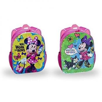 Mochila Minnie Rosa con Lentejuelas