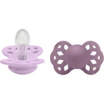 BIBS Infinity Sucette Silicone Violet 0-6 Mois