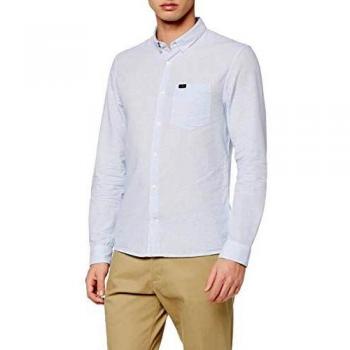 Camisa Azul Lee para Hombre, Talla Grande