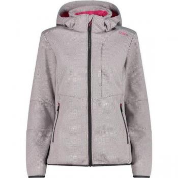 Giacca Softshell Donna 32a126 con Cappuccio e Zip Crocata