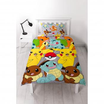 Single Bed Satin Complete Set – Dark Red Duvet Cover & Pillowcases