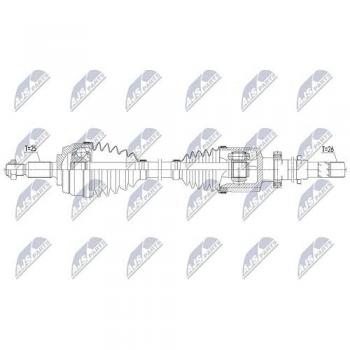 NTY Drive Shaft NPW 159