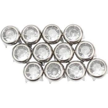 Tachuelas de metal con cristales de imitación 100x7mm para manualidades