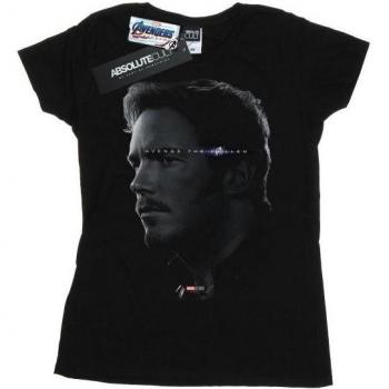 Marvel Women's Avengers Endgame Star Lord Cotton T-Shirt